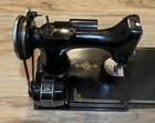Vintage 1946 Singer 221-1 Featherweight Sewing Machine Ag 619825 With Case Read