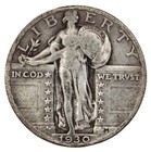 1930 25c Standing Liberty Quarter- Choice Vf   Free Shipping- Smh-483