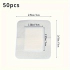 50pcs Large Size Medical Bandages 6x7cm Adhesive Wound Dressing First Aid