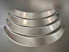 Universal Metal Fender Flares Style 1  2  Wide  4-piece Set  hand-made 