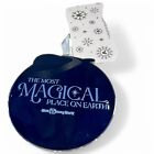 Disney Parks 2025 Sorcerer Mickey Mouse Castle Metal Christmas Ornament New
