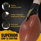 Handlandy Youth Football Gloves  Kids Sticky Receiver Gloves