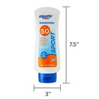 Equate Sport Broad Spectrum Sunscreen Lotion  Spf 50  8 Fl Oz