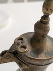 Middle Eastern Brass Antique Pot Bronze Color With Inscription