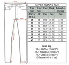 Enzo Skinny Jeans Mens Slim Fit Stretch Flex Denim Trouser Cotton Pants Uk Sizes