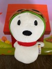 Hallmark Itty Bittys  snoopy The Flying Ace  Storybook   Stuffed Animal new