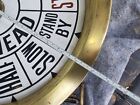 Vintage Ship Chadburns Liverpool London Original Telegraph - Large 18 