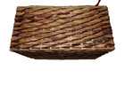 Rectangle Wicker Storage Basket 12   x6 5   x7    Ks1