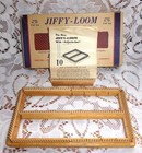 Vintage Jiffy-loom Model No 801  4x8  Adjustable  Hand Weaving Loom