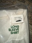 Vintage 70s Nos Waffle Knit Thermal Long Sleeve Shirt Made In Usa Size 2xl Xxl