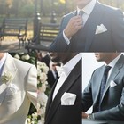 Wedding Set Mens Handkerchief Lot 20-pcs Assorted Silk Pocket Square Party New