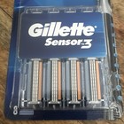 8 Gillette Sensor 3 Razor Blades Refill Cartridges - 1 Pack Total Brand New 