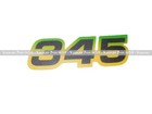 New Lower Hood Set Of 2 Decals Replaces M118872 Fits John Deere 345 Low S n