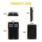 Universal 12 Way Car Auto Blade Fuse Holder Box Block With Led Indicator 12v New
