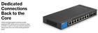 Linksys Lgs352c 48-port Managed Gigabit Ethernet Switch With 4 10g Sfp  Uplinks