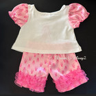 Build-a-bear Pink Ballet  Ballerina Pajamas Teddy Sleepwear Clothes Outfit