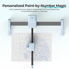 Ipaint Machine By Numbers Kit Ai-powered Painting Machine For Painting Blue