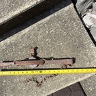 Victor Vintage Steel Foothold Hunting Animal Trap W  Chain  Steel Foot Trap 