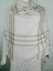 Authentic Burberry  Scarf Shawl Stole Wrap 100  Cashmere  Multicolor Used