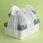 White Satin Ribbon 4 Inch Wide Double Faced Polyester 10 Yards For Wedding Bows