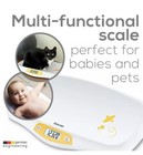 Beurer By80 Digital Baby Scale  Infant Scale For Weighing In Pounds ounces or Kg