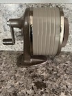 Sanford Giant Vintage Steel Pencil Sharpener Mounted Manual 6-size Adjustable