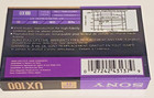 New Sony Ux 100 High Bias Type Ii 100 Min Audio Cassette Tape - Sealed