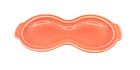 Fiesta Ware Persimmon Orange Cream And Sugar Tray  Spoon Rest
