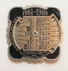 Vintage 1961 27 Year Perpetual Calendar -  1000406 