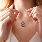 14k Gold Black Evil Eye Necklace  Christmas Gift For Women  Handmade Necklace