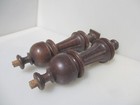 Victorian Turned Wooden Columns Old Legs Wood Baluster Stairs Antique 12 5 h