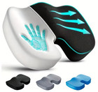 Memory Foam Seat Cushion Office Chair Car Seat Pad Coccyx Tailbone Pain Relief
