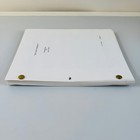 The Good Shepherd Eric Roth Original Signed Movie Script 2005 Prep Sheets