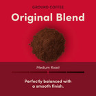 Tim Hortons Original Blend Ground Coffee  100  Arabica Medium Roast  12oz Bag  