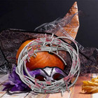 Barbed Wire Fake Prop For Halloween Decor Outdoor Decoration Yard Fence 2026