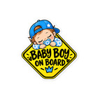 Baby On Board Sign  Easy Remove Car Window Sticker Sign Vinyl Decal