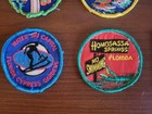 Vintage Florida Souvenir 11 Patch Lot Key Universal Studios Kennedy Space Circus