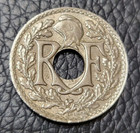 1918 France 10 Centimes Coin