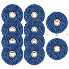 10 Pack 4  Poly Strip Disc Wheel Paint Rust Removal Clean For Angle Grinder New