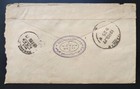 Singapore 1917 Cover To India Censored  Scarce