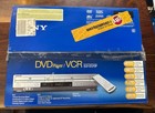 Sony Slv-d370p Dvd Vhs Combo Vcr Player Recorder Tested Working Complete W Box