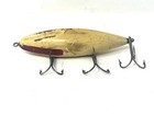 2 Vintage Early Wooden 4 1 2    Fishing Lure