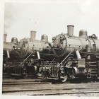 Delaware Lackawanna   Western Railroad Engine Locomotive No  787 Antique Photo