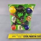 1960s Vending Machine Display Card 5 Cent Rare Monsters Jiggler Tops Charms