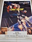 Meteor  french Movie Poster Original 47 63  1979 Sean Connery Natalie Wood