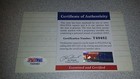 Duke Snider Dodgers Authentic Hand Signed Autographed Index Card Psa Dna Coa