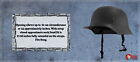 Adult Ww2 German Army M35 M1935 Helmet Style Costume Plastic Stahlhelm Replica