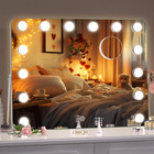 Vanity Mirror With Lights  Hollywood 18  X 14  Led Makeup Mirror  3 Modes Lig   