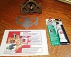 Mercruiser Seawater Raw Sea Water Pump Stainless Wearplate   Repair Kit Bravo 3