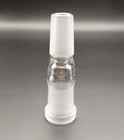14mm Female - 14mm Male Extension Glass Ground Joint Attachment Adapter Gong